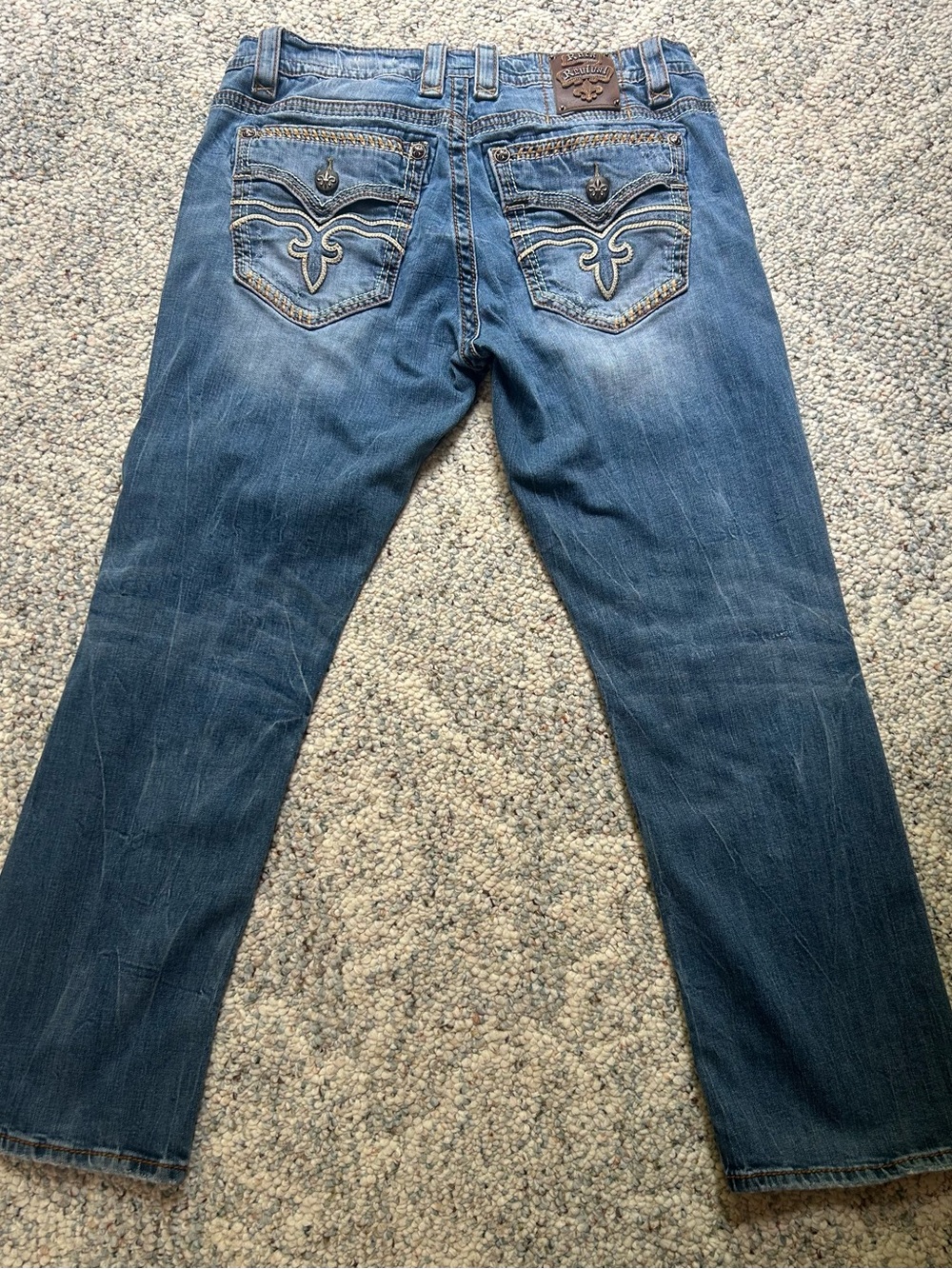 Rock Revival Odell Relaxed Fit Jeans Men